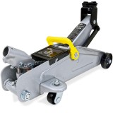 Cric Auto Hidraulic 2 Tone cu Geanta, Ridicare 135-330mm, Metalic, Argintiu