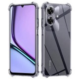 Techsuit - Shockproof Clear Silicone - Realme Note 60 - Clear