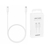 Cablu de Date USB-C to Type-C Super Fast Charging 5A, 1m - Samsung (EP-DN975BWEGWW) - White (Blister Packing)