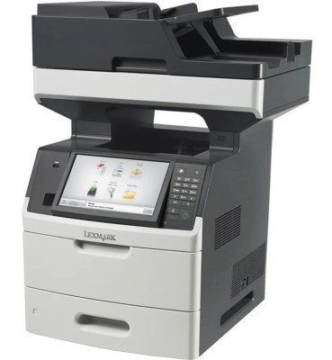 Multifunctionala LaserJet Monocrom, A4, Lexmark, MX711de, Duplex, DADF, USB, Network, Toner inclus, Pagini printate 100 - 200K, 12 Luni Garantie foto