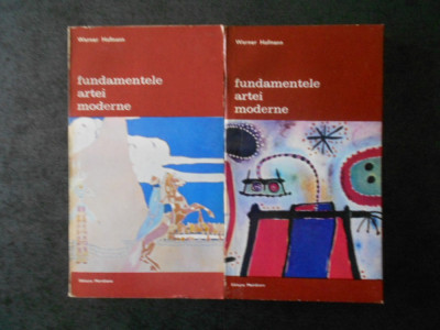 WERNER HOFMANN - FUNDAMENTELE ARTEI MODERNE 2 volume foto