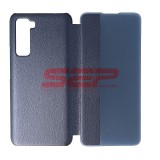 Husa Smart View Huawei P40 Lite 5G / Nova 7 SE, Flip Cover Midnight Blue