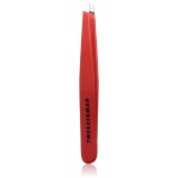 Tweezerman Studio Collection Stainless Steel Slant pensete cu varfurile tesite Signature Red 1 buc