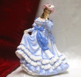 BIBELOU PORTELAN ENGLEZESC LEONARDO COLLECTION FINE BONE CHINA ANGLIA - KAREN 19.5 CM