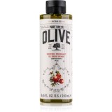 Korres Pure Greek Olive &amp; Pomegranate Gel de duș energizant 250 ml