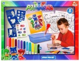 PJMASKS - Set de colorat cu carioca spray