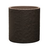 KETER. Ghiveci cilindric maro Cylinder M, 18L