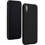 Husa TPU Forcell SILICONE LITE pentru Huawei Y6p, Neagra