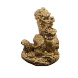 Statueta feng shui dragon sacul prosperitatii din rasina - 5cm, Stonemania Bijou