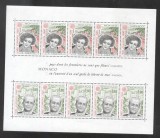 Monaco 1980 Europa CEPT Famous persons perf. sheet Mi.B16 MNH CA.026, Nestampilat