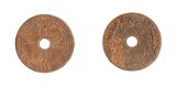 Indochina Franceza 1914 - 1 cent, circulata