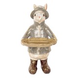 Cumpara ieftin Figurina Iepuras Paste polirasina multicolora 15x19x29 cm