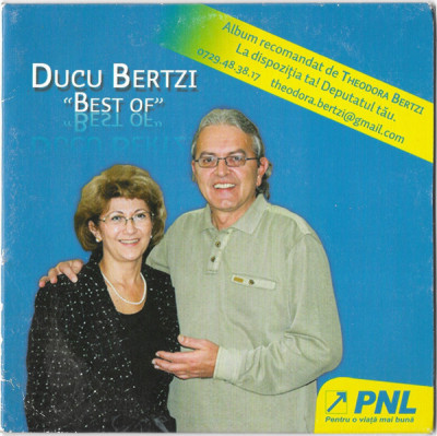 CD Ducu Bertzi - Best Of, original foto
