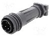 Conector circular, tata, 5 pini, BULGIN - EXP-A921/05/P
