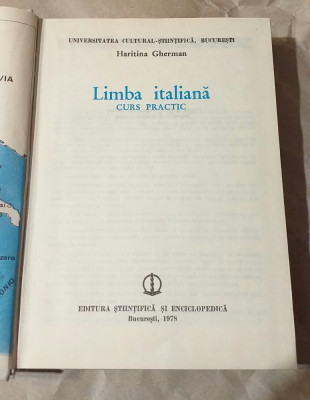 HARITINA GHERMAN - LIMBA ITALIANA curs practic foto