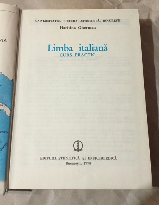 HARITINA GHERMAN - LIMBA ITALIANA curs practic