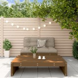 VidaXL Set mobilier grădină, 2 piese, maro miere, lemn masiv de pin