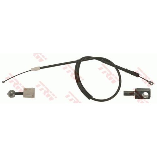 Cablu frana mana Mercedes Viano (W639), 09.03-, Vito / Mixto Box (W639), 08.03-, Vito Bus (W639), 09.03-, punte spate, Stanga, pt frana disc, TRW