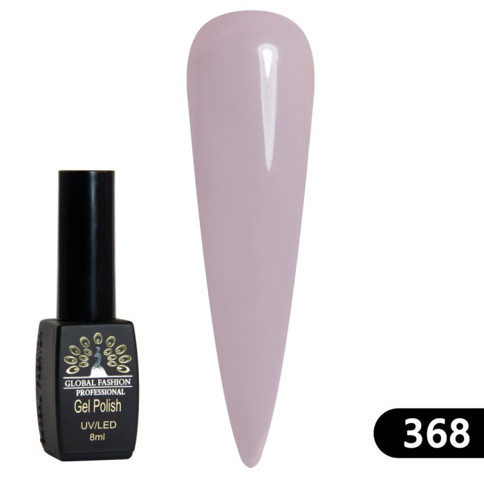 Oja semipermanenta Black Elite, Global Fashion 8 ml, 368