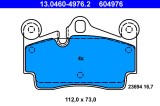 ATE 13.0460-4976.2 set placute frana,frana disc