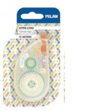 Corector banda 5 mm x 15 m, Milan (verde)