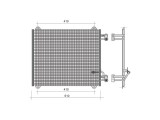 Condensator climatizare Audi A2 (8Z), 02.2000-08.2005, motor 1.4 TDI, 55 kw; A2 (8Z), 03.2001-08.2005, motor 1.2 TDI, 45 kw/1.4 TDI, 66 kw diesel, fu, Rapid