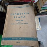 Geometria plana. Manual unic pentru clasa a VIII-a si a IX-a medie (1948)