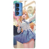 Husa compatibila cu Motorola Moto G50 model Marin Kitagawa My dress up darling, Silicon, TPU, Viceversa, Transparent, Carcasa