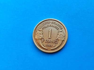 1 Franc 1941 Franta-stare buna! foto
