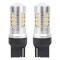 Set becuri auto cu LED CANBUS, 3030, 24SMD, compatibil T20, 7440, WY21W,