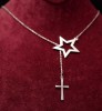 Lant cu Pandantiv din Argint 925 model Cruce si Stea ARG370C, Argintboutique