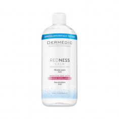 Apa micelara pentru piele cuperozica H2O REDNESS CALM, 500ml, Dermedic