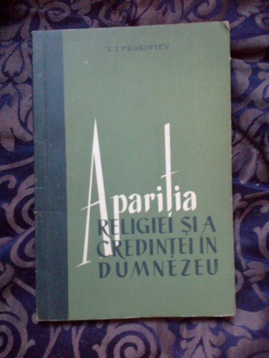 d8 Aparitia religiei si a credintei in Dumnezeu - V.I. PROKOFIEV