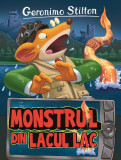 Monstrul din lacul Lac (Vol. 23) - Paperback brosat - Geronimo Stilton - RAO