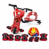 Cumpara ieftin Trotinetă electrică drift Premium pentru copii, Tricicletă, motor 250W-36V,