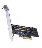 Adaptor PCI-Express - 1x M.2 NVME Orico PSM2 SSD-uri compatibile