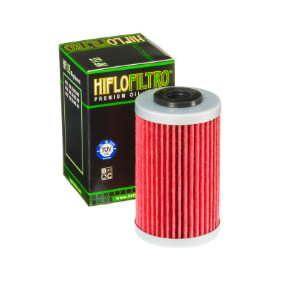 Filtru ulei Hiflofiltro HF155 - Beta Enduro 4T 250-525cc - Husaberg FC-FE-FS 450-650 - KTM EXC-EGS-EXE-SX-MXC-EXC-LC4 250-690 foto