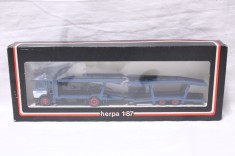 Macheta auto 1:87 HO Herpa 906 440 autotransporter platforma auto trailer