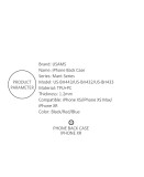 Husa Usams Mant Series iPhone XS Rosie, Apple