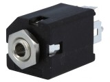 Soclu Jack 3.5mm Stereo Mamă THT