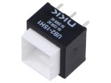 Comutator NKK SWITCHES UB215SKW035F 2 Poziții SPDT 5A 250VAC ON-(ON) apăsare