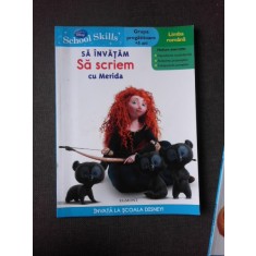 Sa invatam sa scriem cu Merida, limba romana, clasa pregatitoare +5 ani