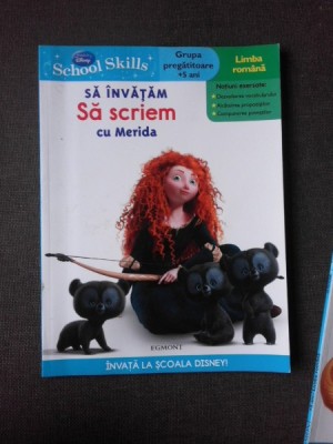 Sa invatam sa scriem cu Merida, limba romana, clasa pregatitoare +5 ani foto