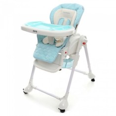 Scaun de Masa cu Pozitie de Somn Coto Baby Zefir Blue foto