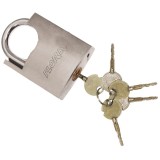 Cumpara ieftin Lacat Flores, inox, 50 mm, 5 chei