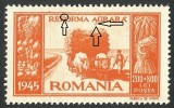 EROARE ,, REFORMA AGRARA &#039;&#039; 1946 -- LITERELE ,,F si A &#039;&#039; . MNH ., Nestampilat