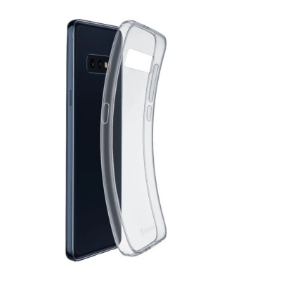 Husa Cover Cellularline Silicon slim pentru Samsung Galaxy S10 Lite Transparent foto