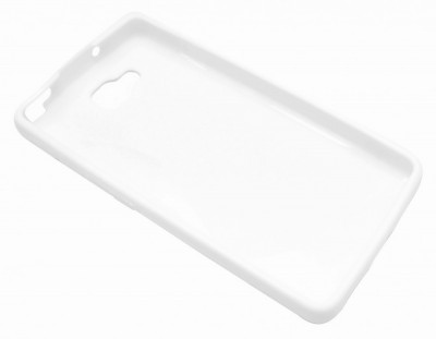 Husa silicon S-line alba pentru LG Optimus L9 II D605 foto