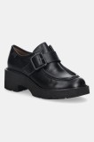 Camper pantofi de piele Milah culoarea negru, cu platforma, K201930-001