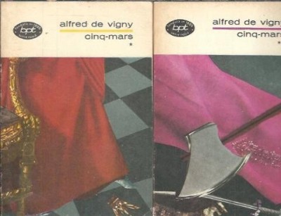 Cinq mars (2 volume) - Alfred de Vigny foto